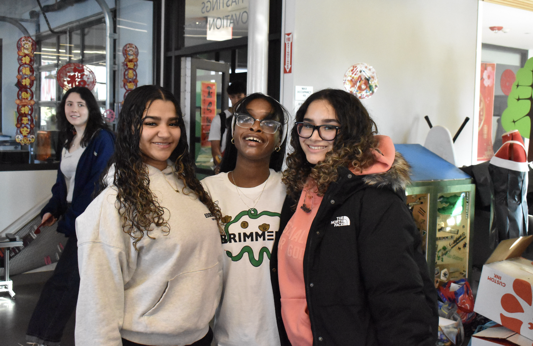 The community celebrated its seventh annual Temple Fair today, attended by students and teachers in all divisions. 